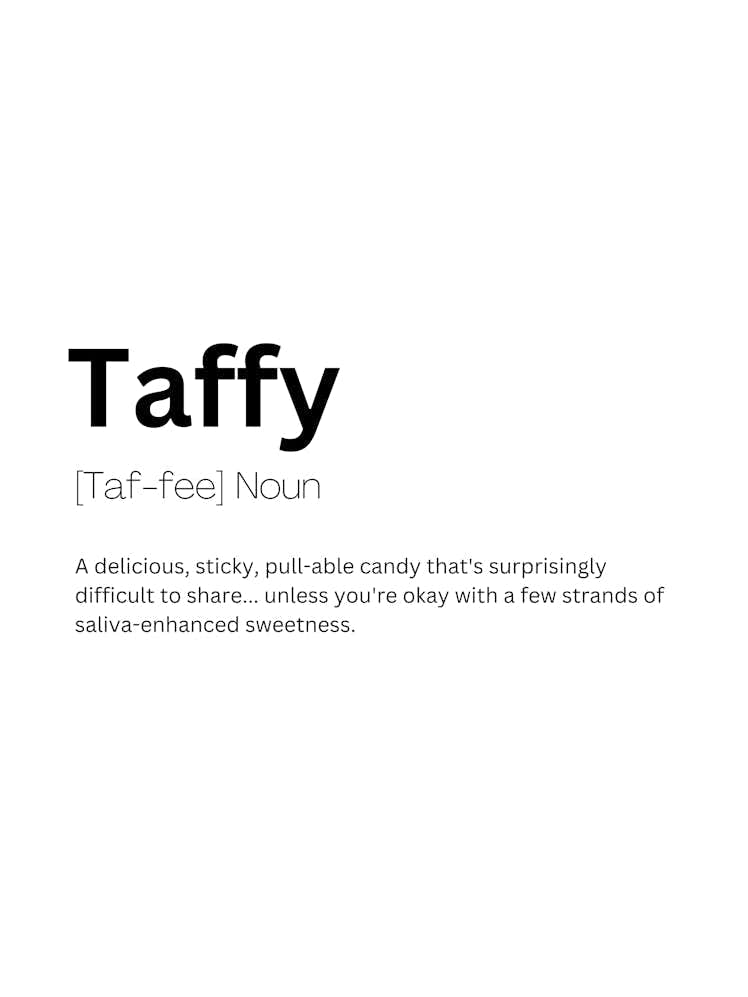 Taffy Definition Meaning