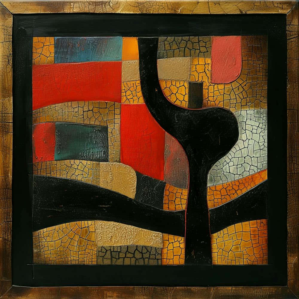 ''Singularity'' Abstract Painting