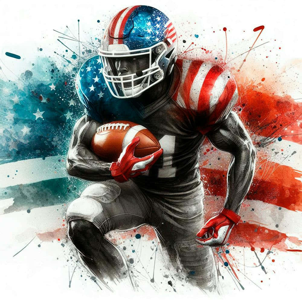 American Football Player 5