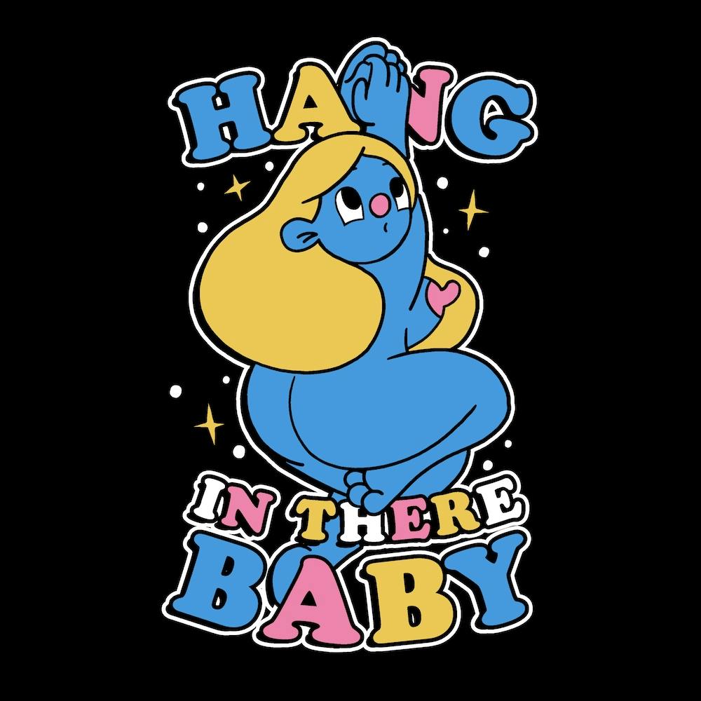 Hang In There Baby Square