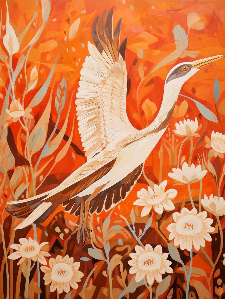 Pelican 1 Detailed Bird Painting