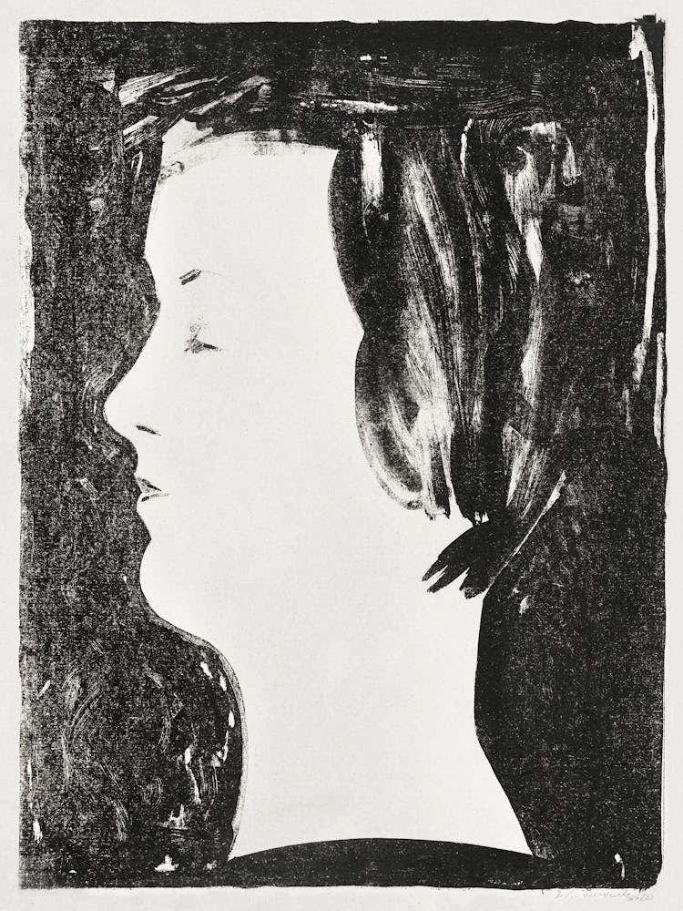 Portrait Of A Girl (1920), Samuel Jessurun