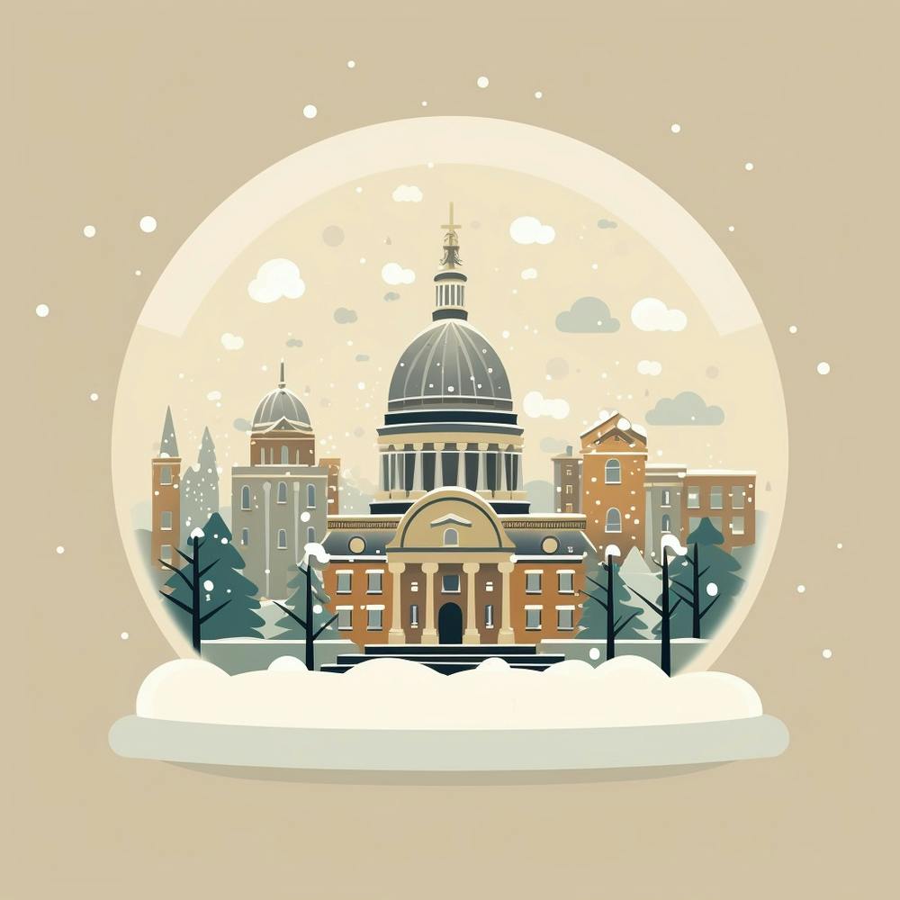 Belfast United Kingdom Snowglobe