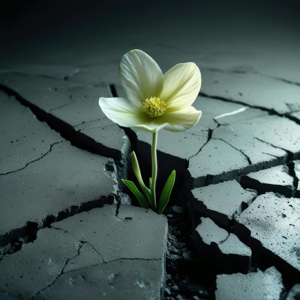 Flower In The Cracks