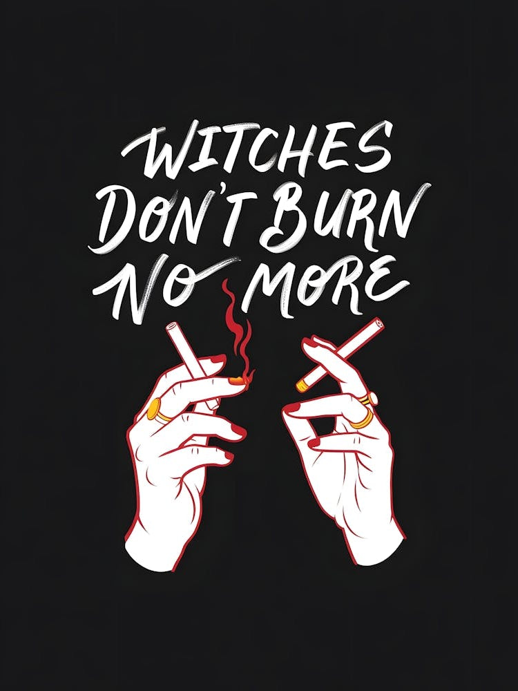 Witchy Resilience – A Fierce Statement of Power and Defiance