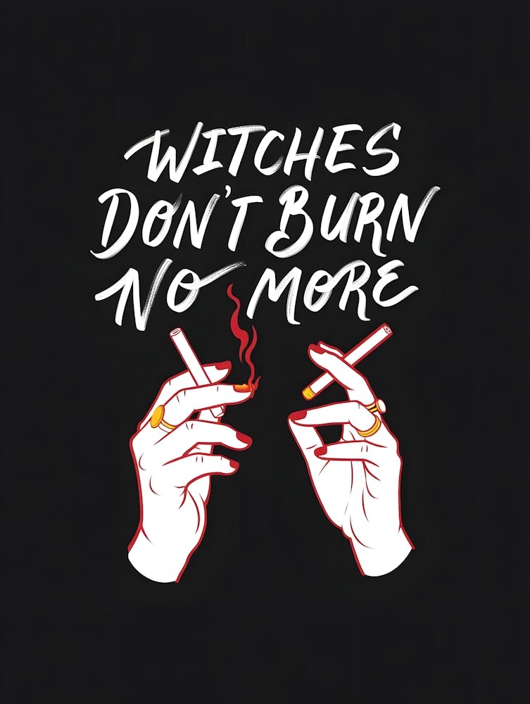 Witchy Resilience – A Fierce Statement of Power and Defiance