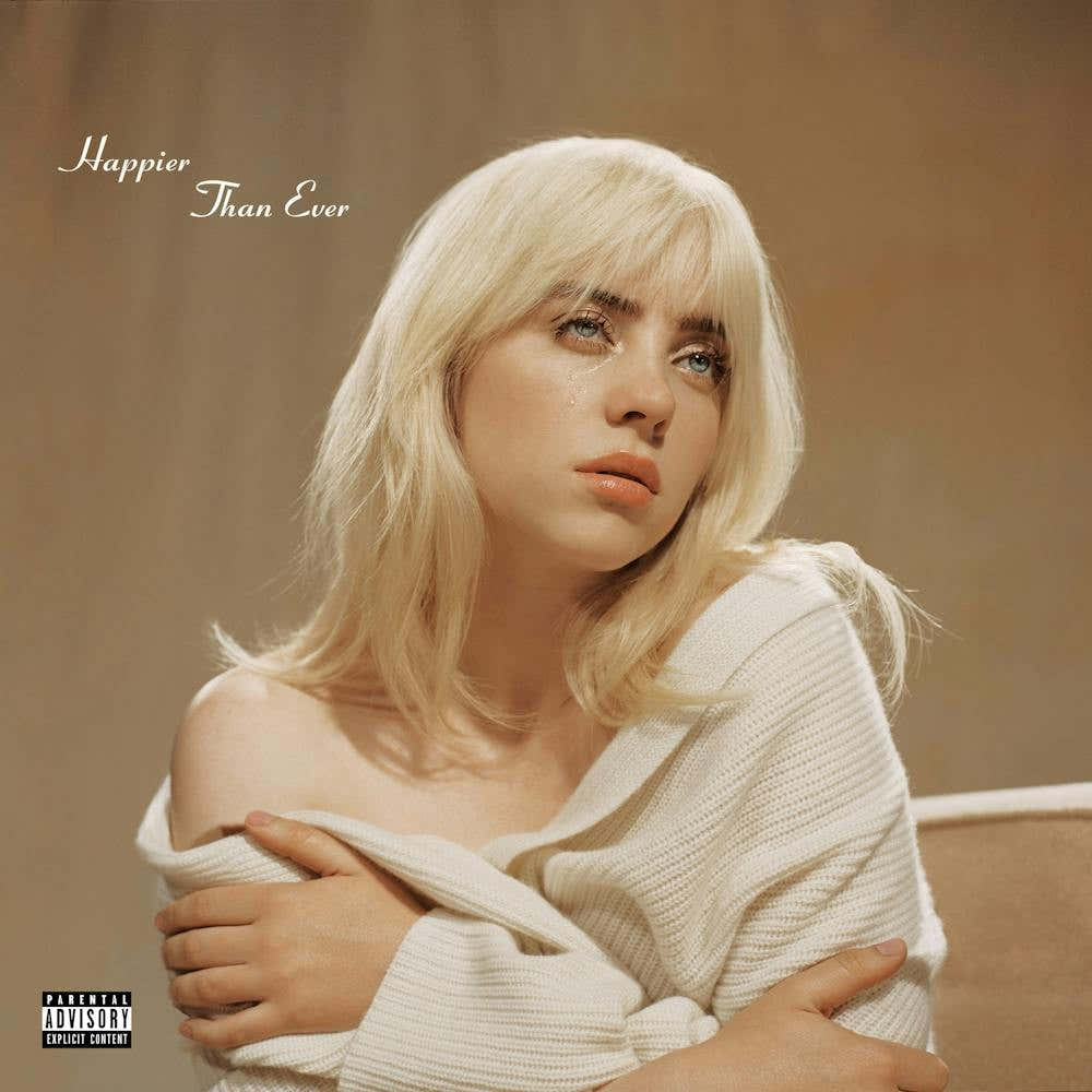 Happier than ever - Billie Eilish - Album Cover