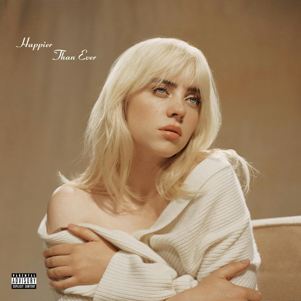 Happier than ever - Billie Eilish - Album Cover