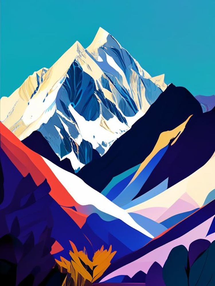 Mount Cook National Park New Zealand Pop Matisse