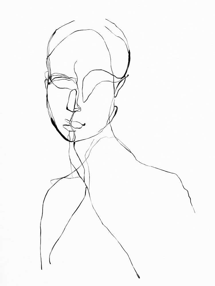 Life Drawing Sketch of a Woman