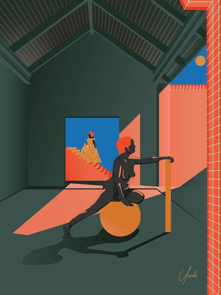 Honoring ancestral structure, Portraits of Black Women