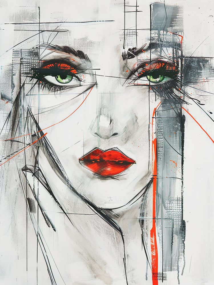 Abstract Of A Woman 11