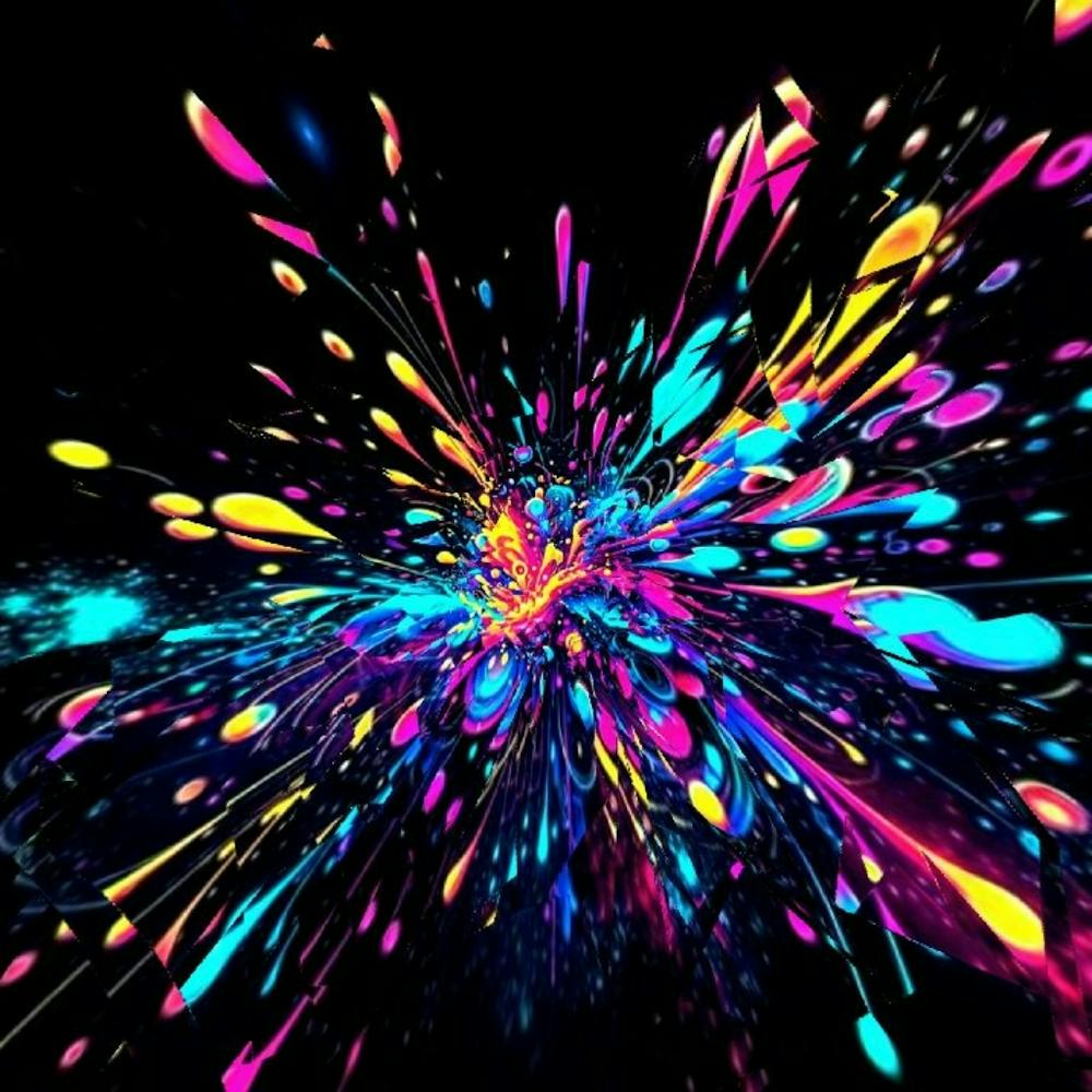 Abstract Paint Splash