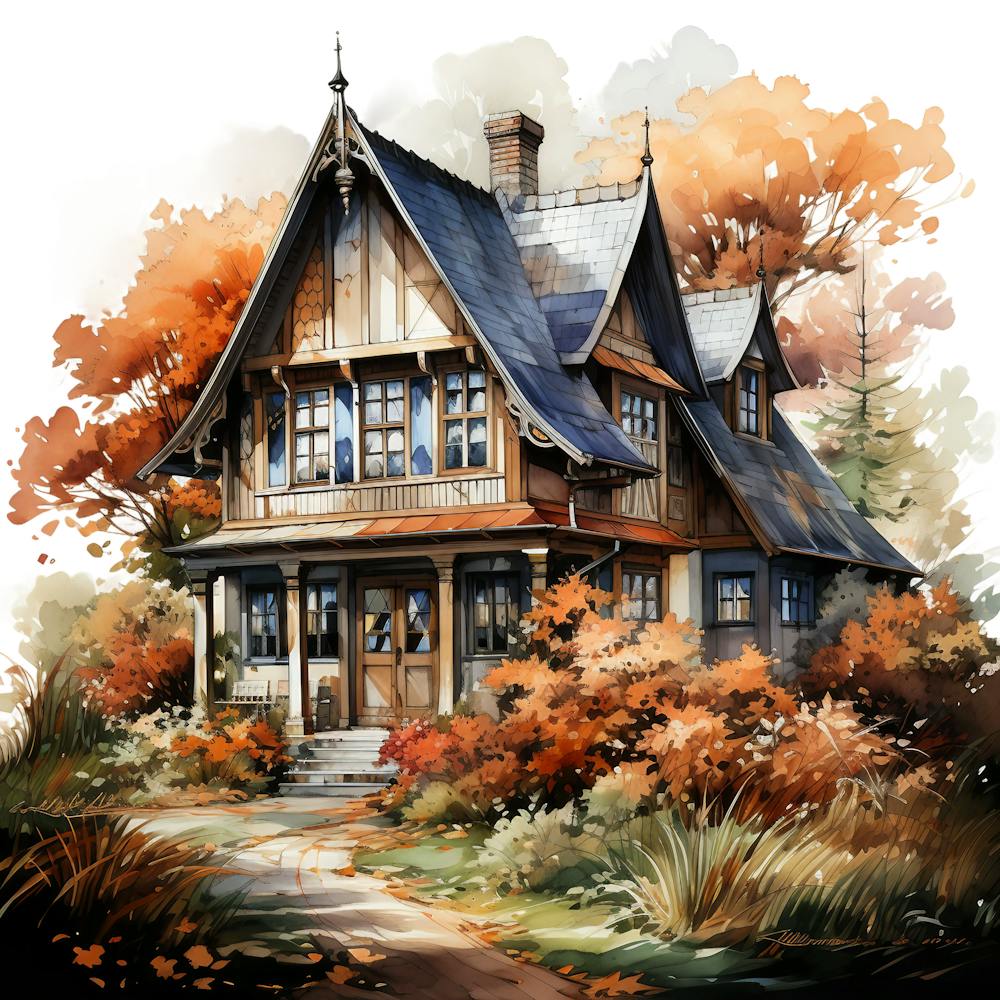 House In The Woods 1