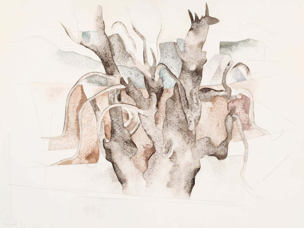 Bermuda Tree (1917), Charles Demuth