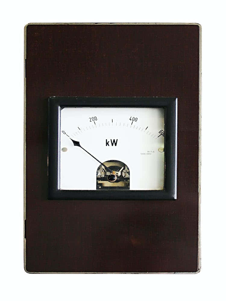 Kilowatt indicator
