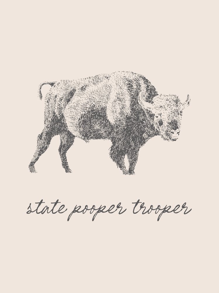 Trooper Pooper Bathroom Humor