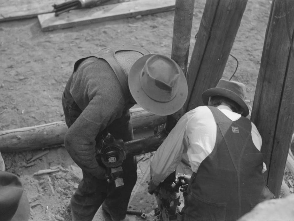 Untitled Photo, Possibly Related To Free Barbecue, Labor Day, Ridgway, Colorado By Russell Lee