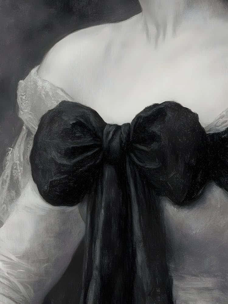 Black And White Portrait Of A Woman 1