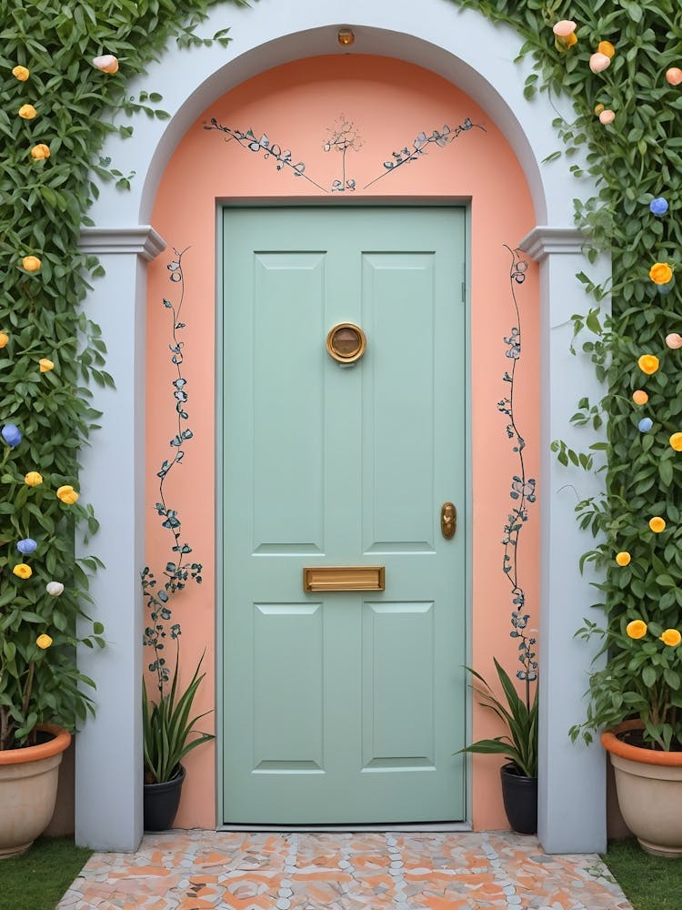 Pastel Door