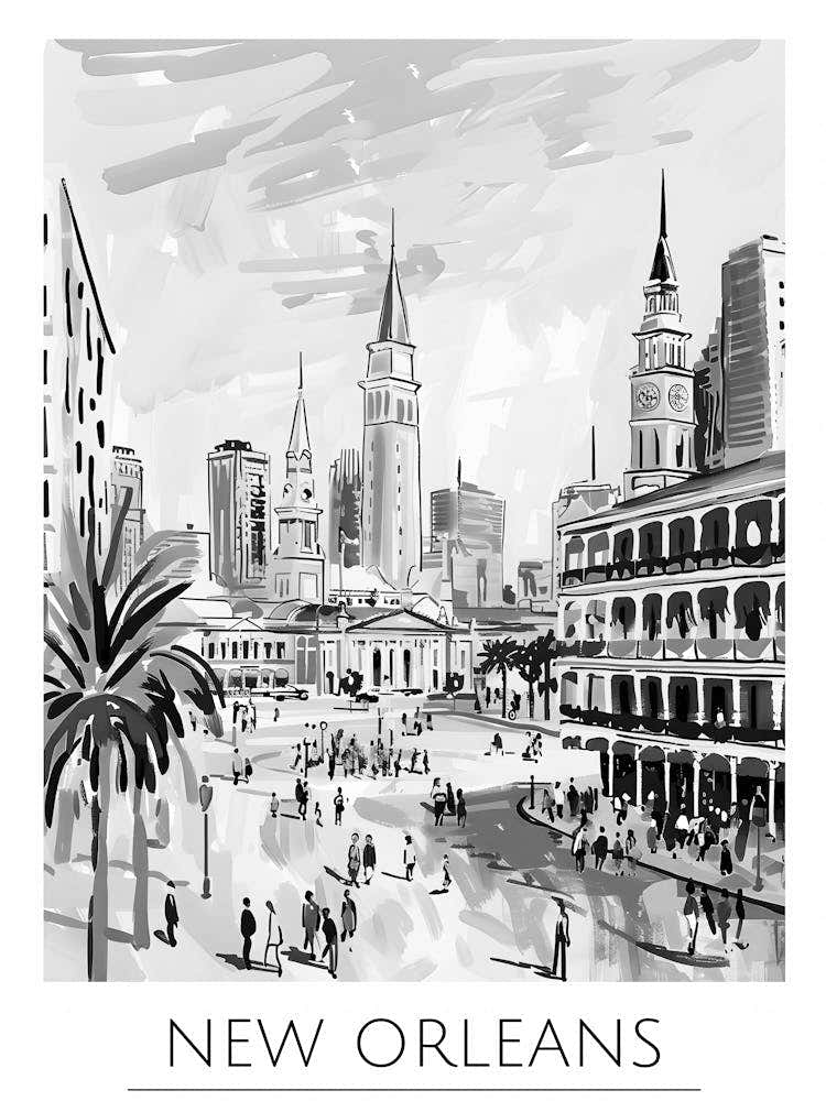 New Orleans Cityscape