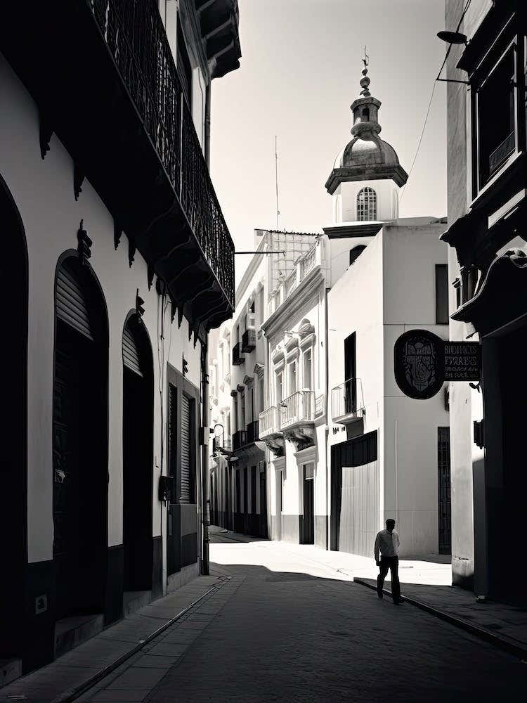 Seville, Spain, Spain, Black And White Photography 2