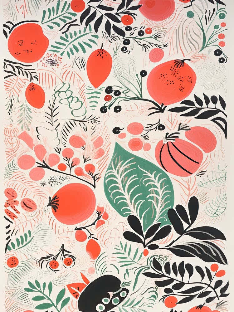 Guava Fruit Drawing 3