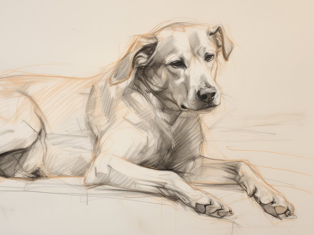 Labrador Retriever Sketch