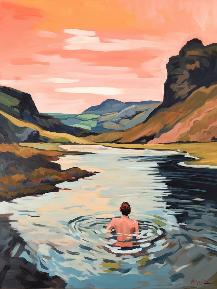 Wild Swimming At Loch An Duin Scotland 2