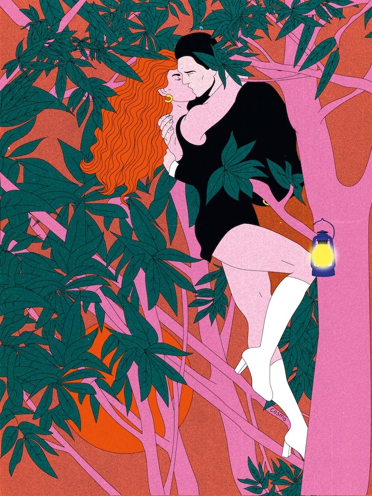 Tree Kiss