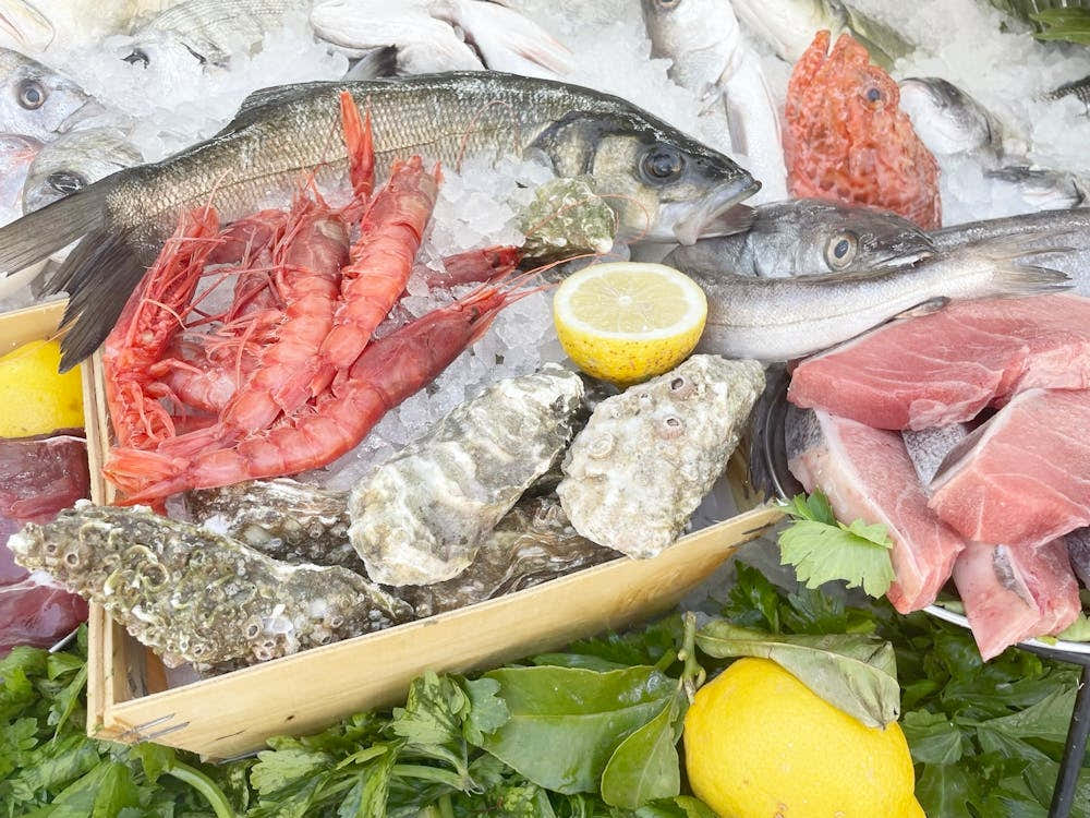 Sicilian Seafood - Market in Sicily, Italy - Photography