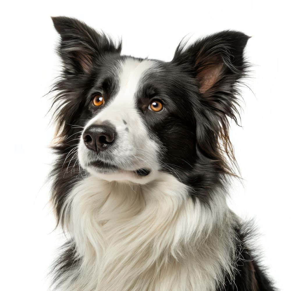Border Collie Dog Portrait