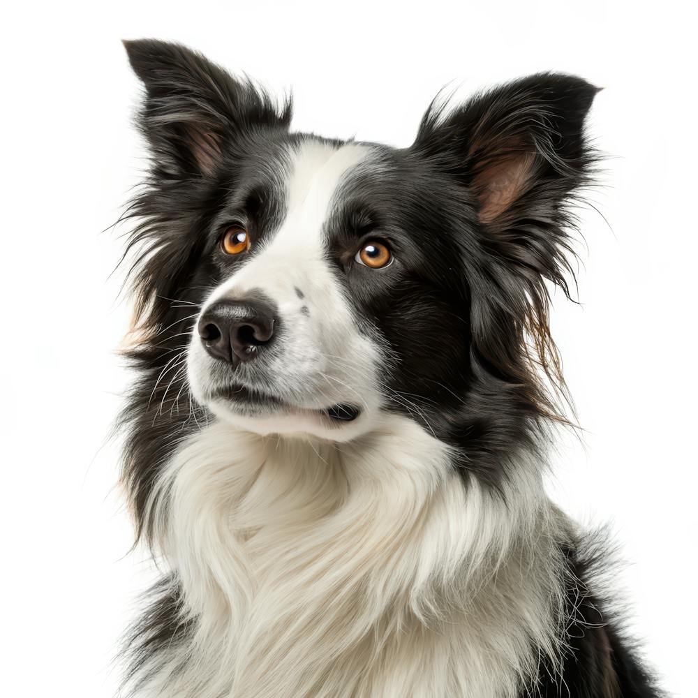 Border Collie Dog Portrait