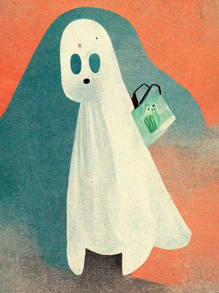 Bedsheet Ghost Back To School