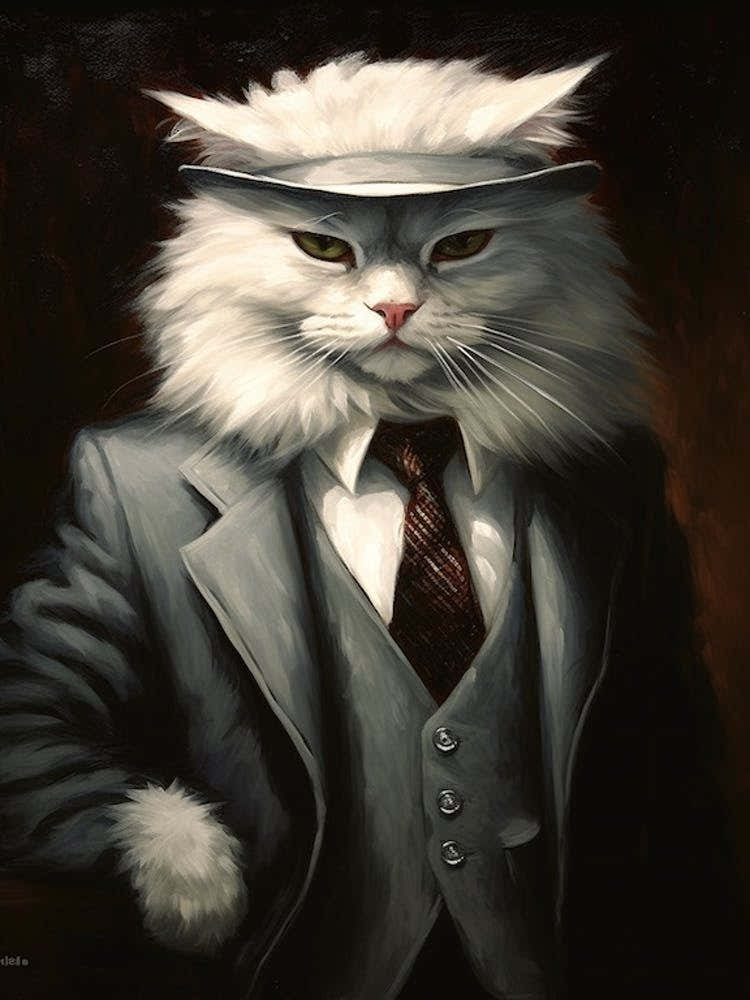 Gangster Cat American Curl
