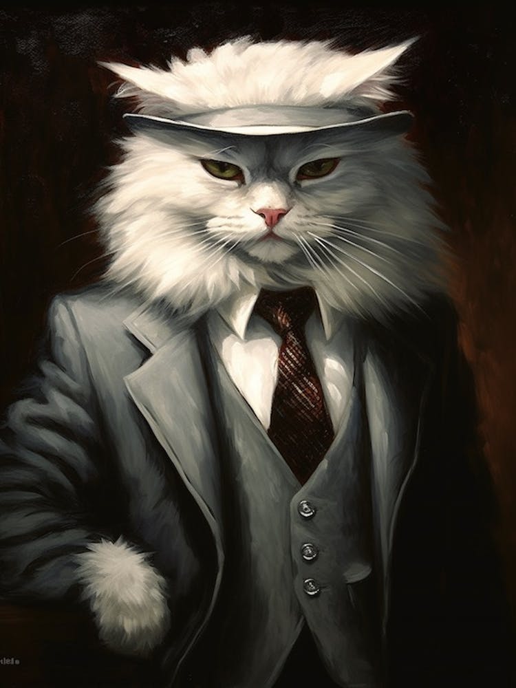 Gangster Cat American Curl