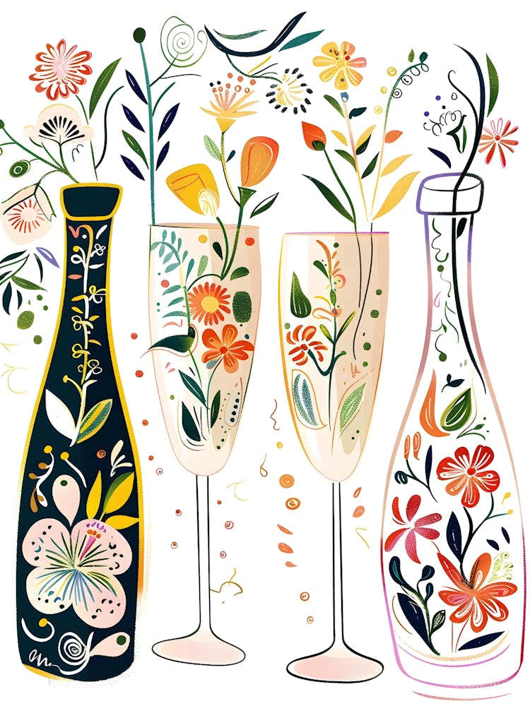 Flowers In A Glass