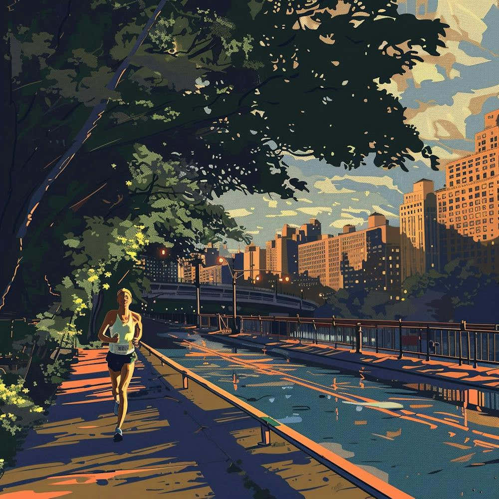 Runner In The Park 1