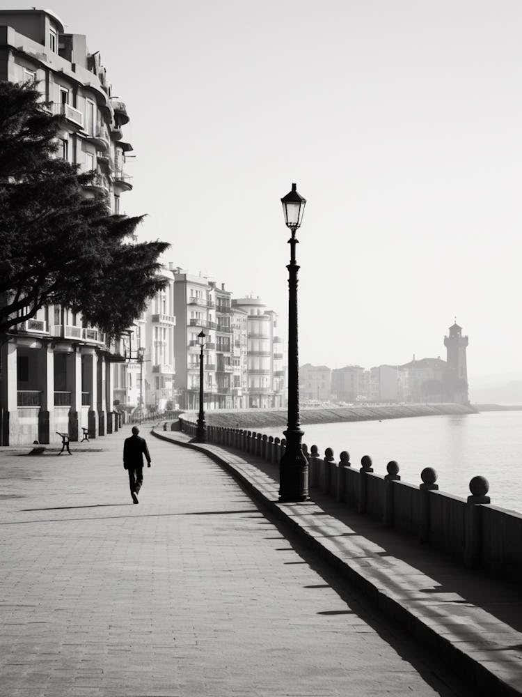 Santander, Spain, Black And White Analogue Photography 3