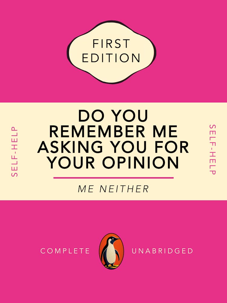 Your Opinion Book Cover