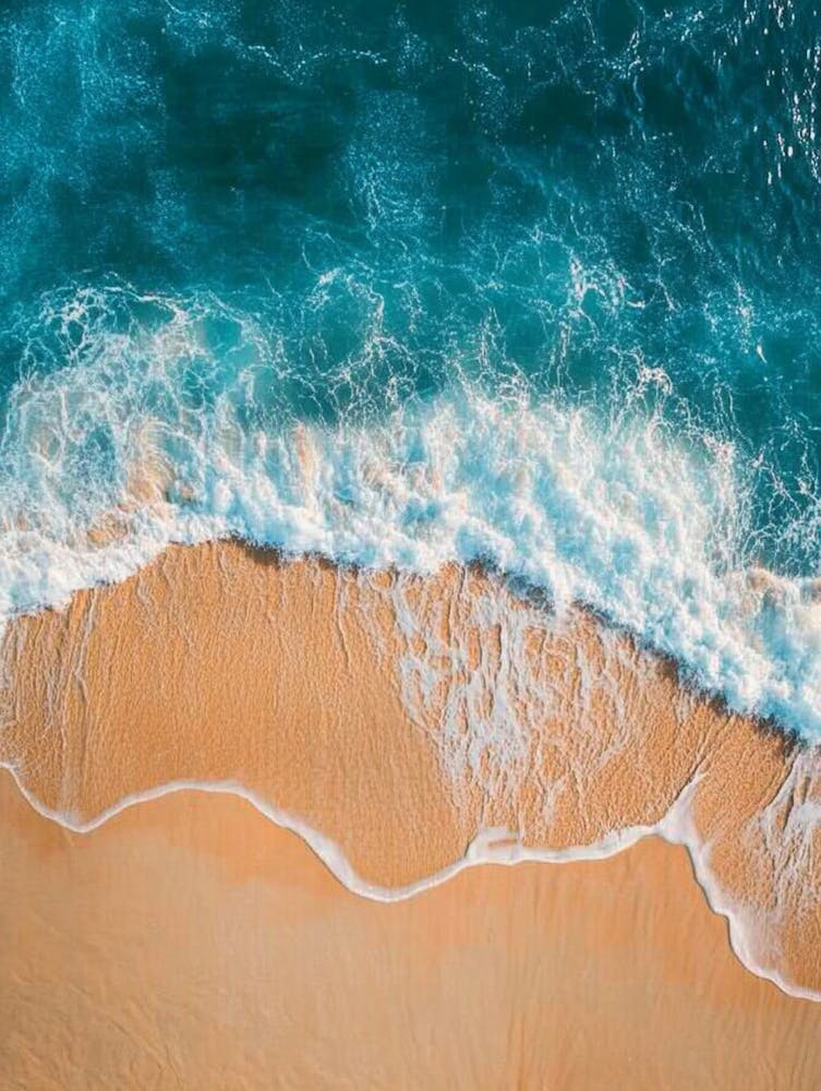 Aerial View Of A Beach 138