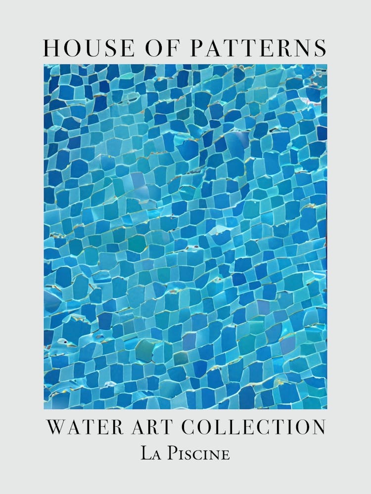 House Of Patterns La Piscine Water 8