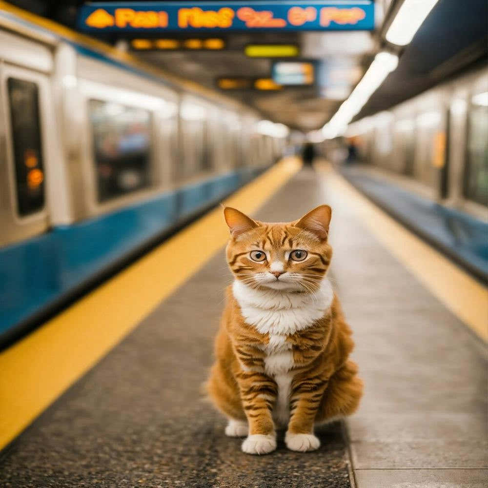 Subway Cat
