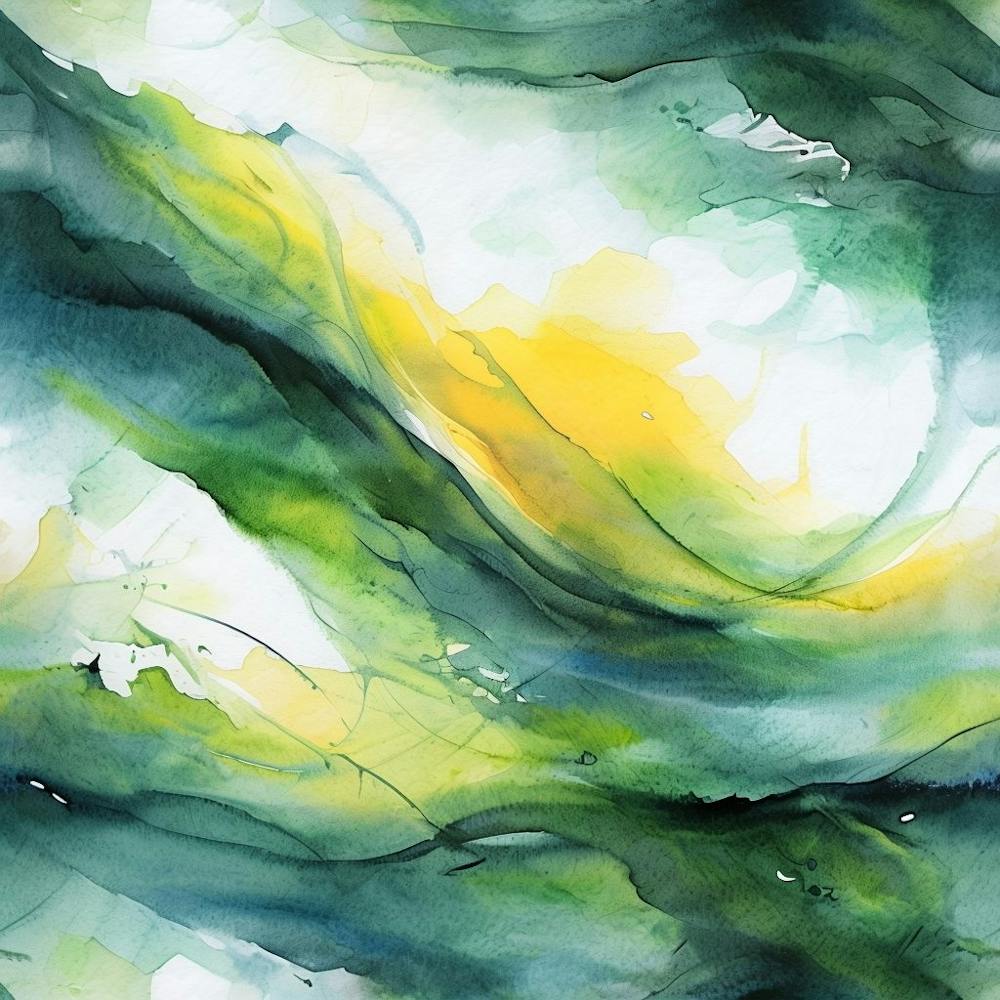 Vibrant Watercolor Abstract Painting Evoking Nature S Fluidity 1