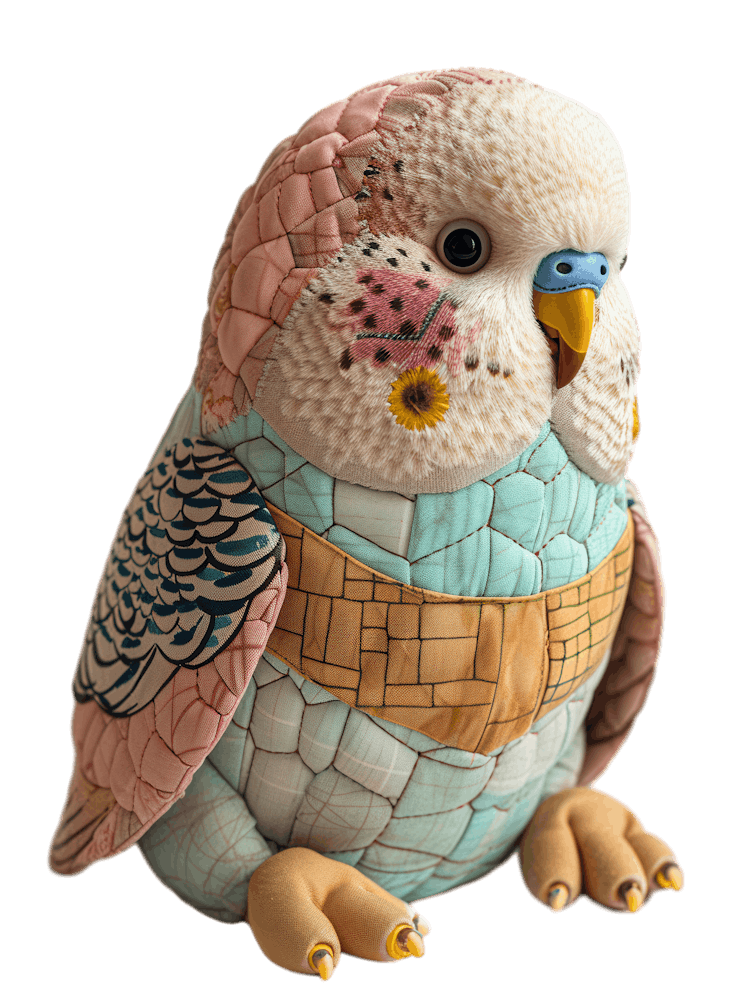 Quilted Budgerigar 6