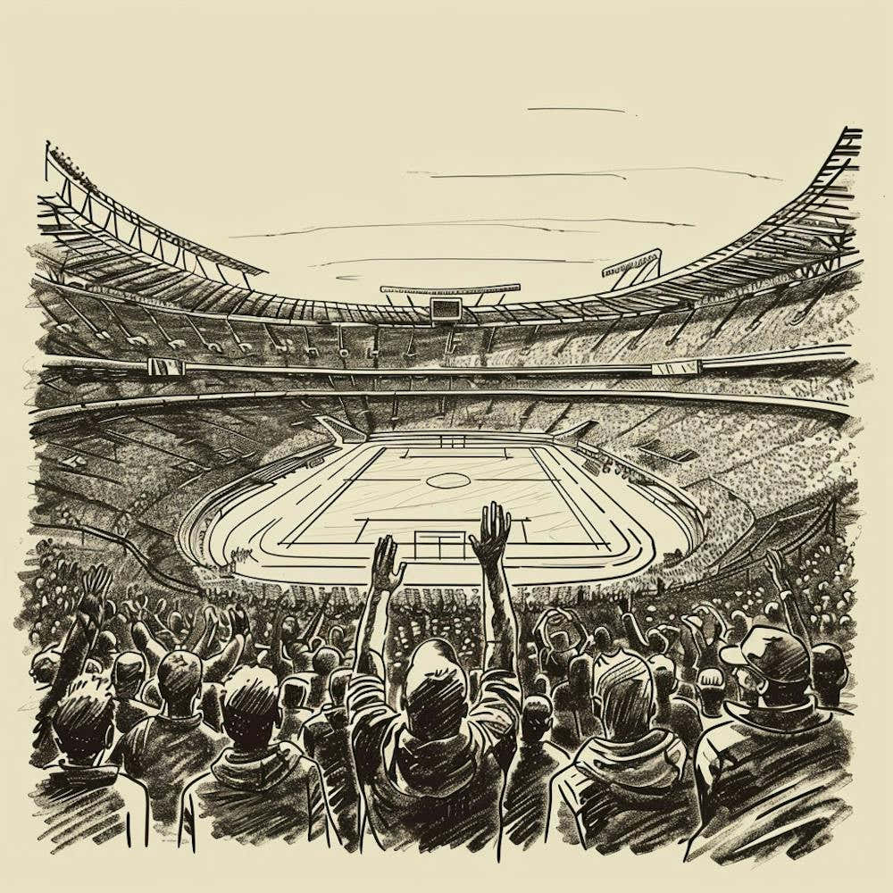 A Stadium Crowd Hand Drawn Sketch Illustration 1718674920 4