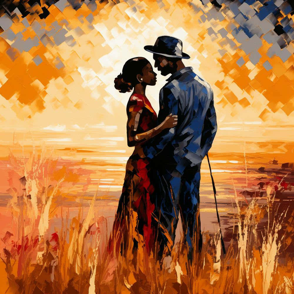 Sunset Couple