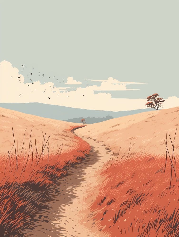 The Cotswold Way England 1 Hiking Trail Landscape