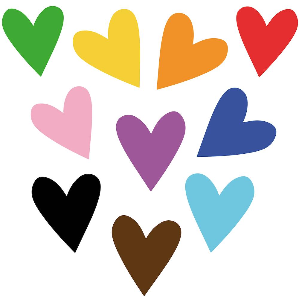 LGBT Rainbow Heart