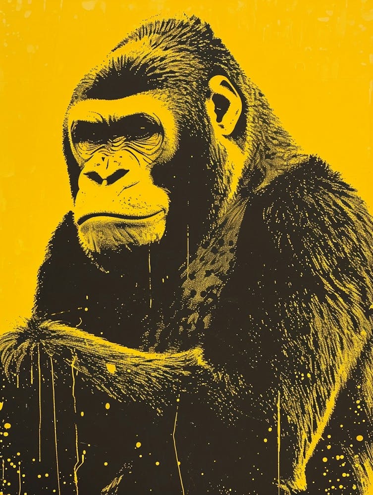 Yellow Gorilla 1